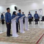 3 Pejabat Tinggi Pratama di Lantik Wali Kota Balikpapan Rahmad Masud