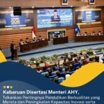 Kebaruan Disertasi Menteri AHY, Tekankan Pentingnya Pendidikan Berkualitas yang Merata dan Peningkatan Kapasitas Inovasi serta Produktivitas Ekonomi