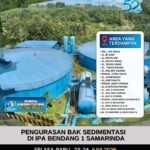 Perumda Tirta Kencana Lakukan Pengurasan IPA Bendang 1, Warga Diminta Tampung Air