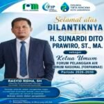 Munas IV FORPAMNAS Tetapkan Sunardi Dito Prawiro Nahkodai Organisasi, Dorong Pembentukan Regulator Air Minum Nasional