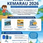Kemarau 2026, Perumda Tirta Kencana Ingatkan Pelanggan Antisipasi Gangguan Pasokan Air