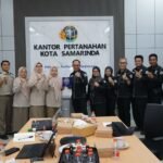 Perkuat Layanan PERINTIS, Kantah Samarinda Terima Studi Tiru dari Kantah Balikpapan
